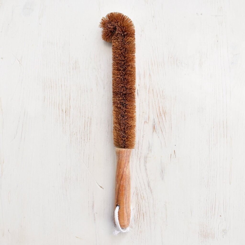 LoofCoCoconut Bottle Brush With Wooden Handle