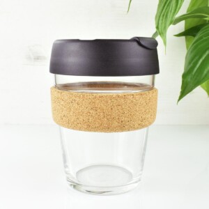KeepCup Replacement 12oz Glass Cup, Eight Ounce Coffee