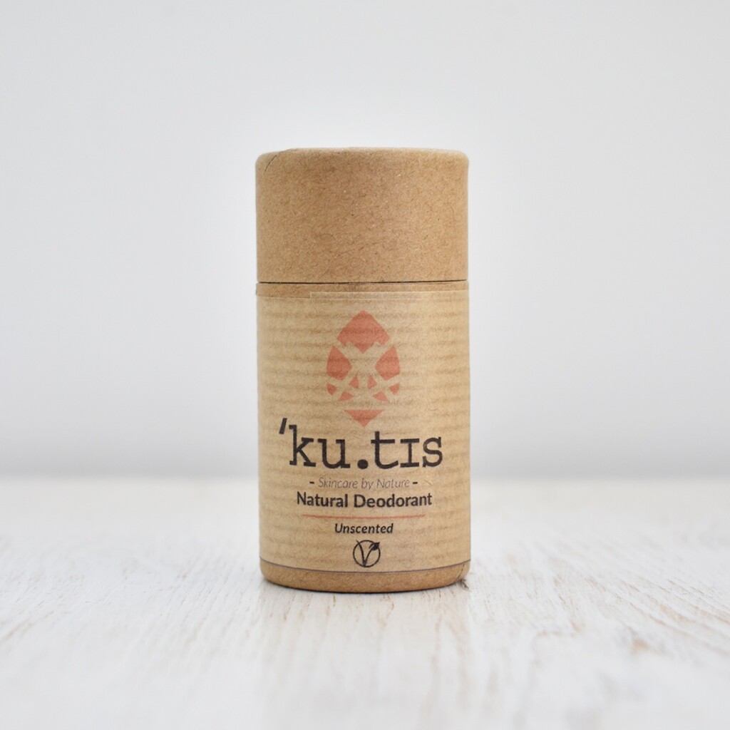 Natural Deodorant Stick - Unscented 50g - Kutis