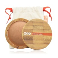 Zao Golden Copper Mineral Cooked Powder Case And Bag