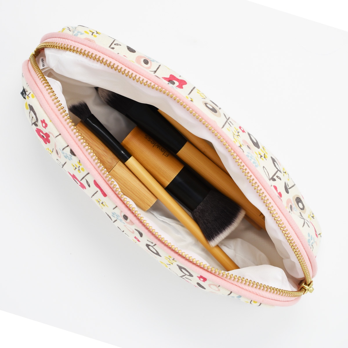 organic cotton makeup bag