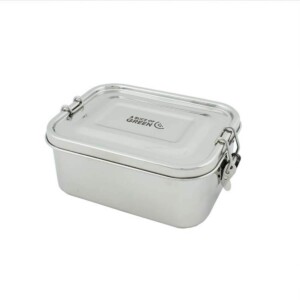 Deep Rectangle Stainless Steel Lunch Box - Leak Resistant