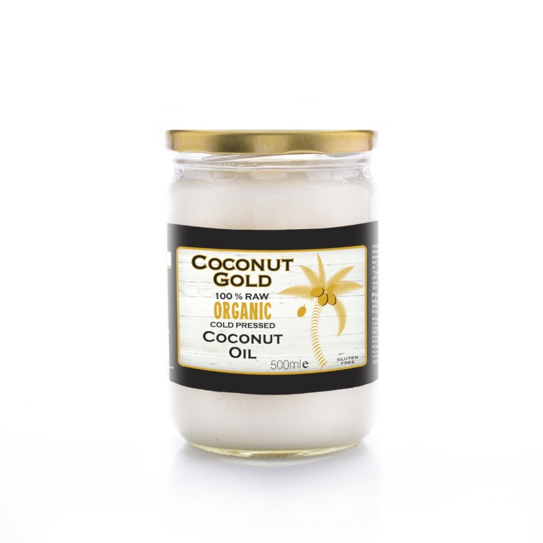 Organic Cold Pressed Coconut Oil - 500ml - Peace With The Wild