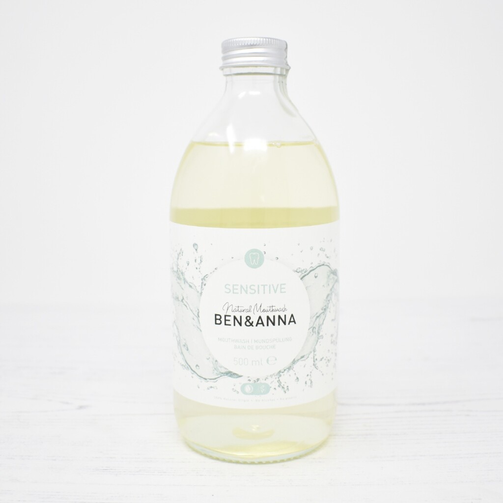 Ben & Anna Natural Mouthwash - Sensitive 500ml - Peace With The Wild