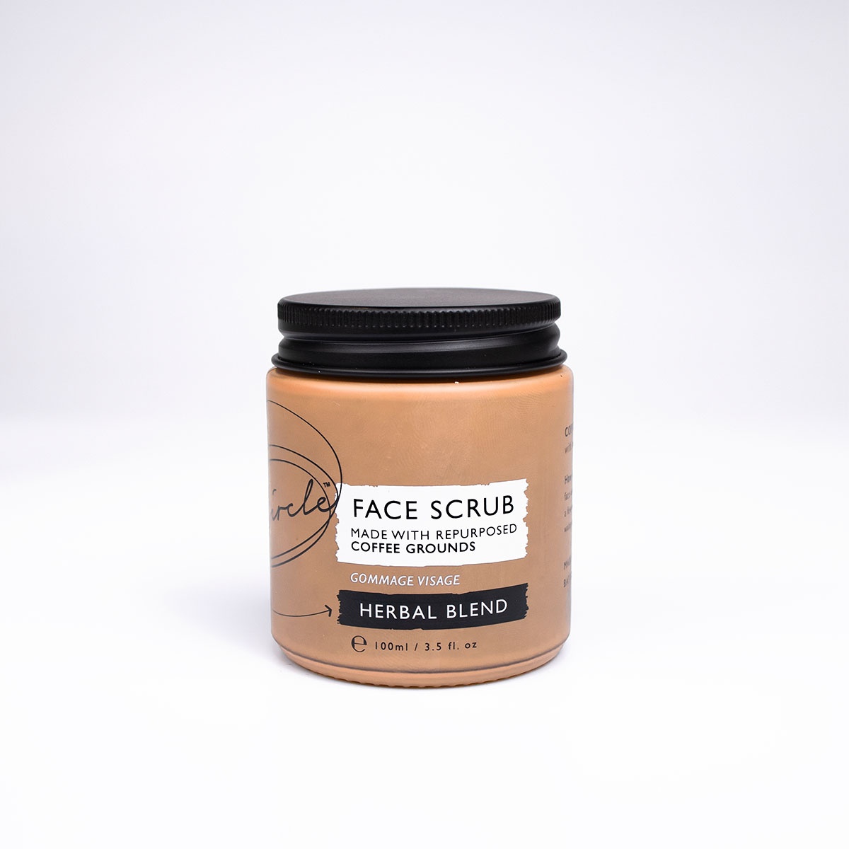 Coffee Face Scrub Herbal Blend - 100ml - With The Wild
